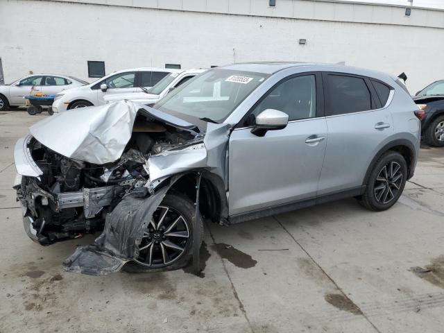 JM3KFBDM7J0381306 - 2018 MAZDA CX-5 GRAND TOURING SILVER photo 1