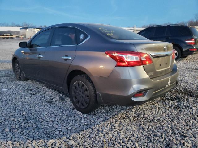 3N1AB7AP0KY381461 - 2019 NISSAN SENTRA S GRAY photo 2