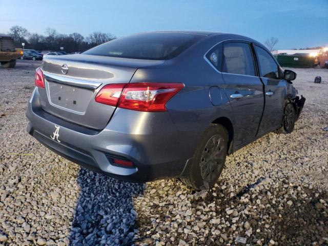 3N1AB7AP0KY381461 - 2019 NISSAN SENTRA S GRAY photo 3