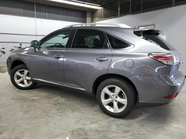 2T2BK1BA0DC185026 - 2013 LEXUS RX 350 BASE ნაცრისფერი ფოტო 2