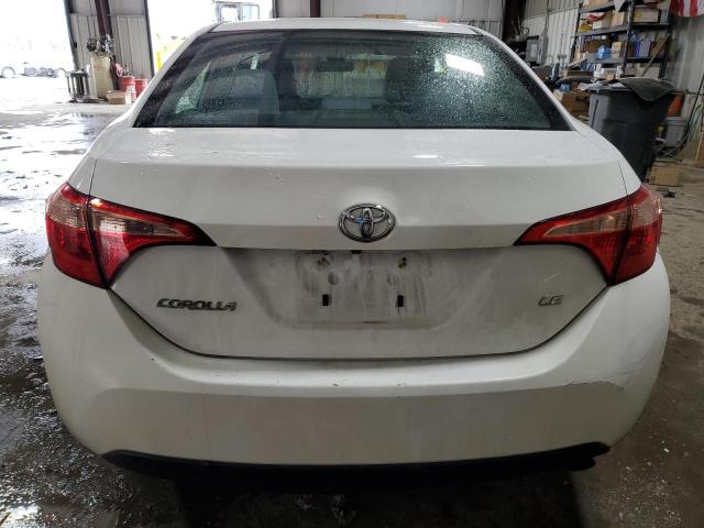 2T1BURHE7HC840795 - 2017 TOYOTA COROLLA L WHITE photo 6