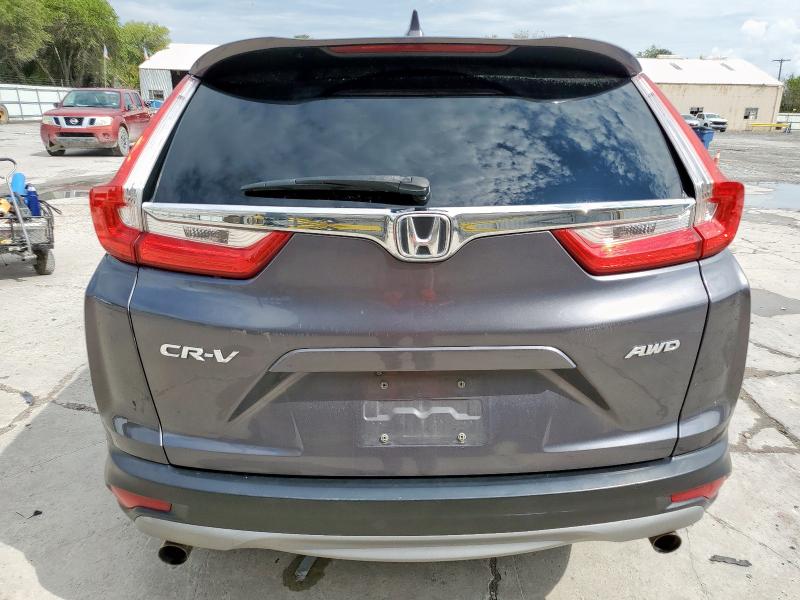 5J6RW2H87KA006266 - 2019 HONDA CR-V EXL Сірий фото 6