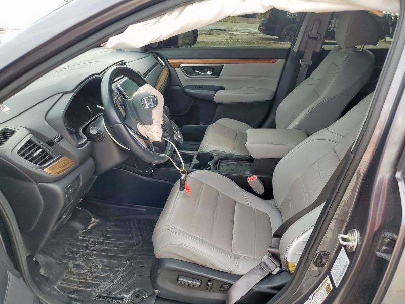 5J6RW2H87KA006266 - 2019 HONDA CR-V EXL Сірий фото 7