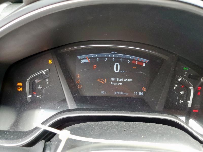 5J6RW2H87KA006266 - 2019 HONDA CR-V EXL Сірий фото 9