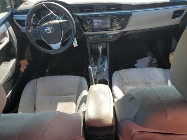 5YFBURHE0FP301304 - 2015 TOYOTA COROLLA L BLACK photo 8