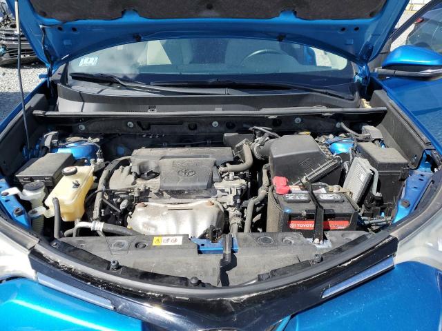 JTMRFREV7HJ129986 - 2017 TOYOTA RAV4 XLE ლურჯი ფოტო 12