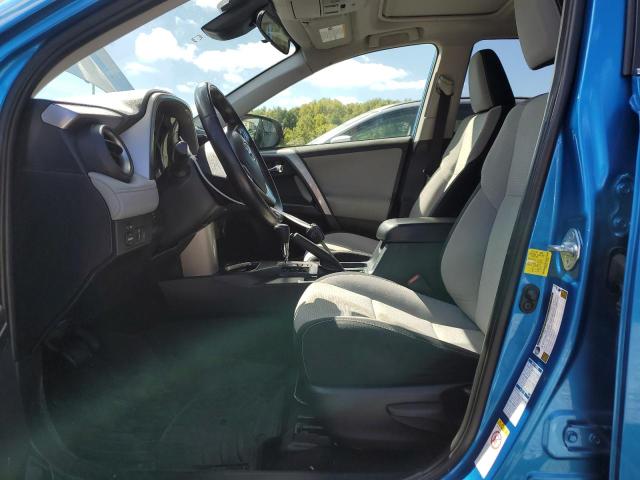 JTMRFREV7HJ129986 - 2017 TOYOTA RAV4 XLE ლურჯი ფოტო 7