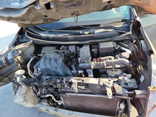 3N1CN7AP1GL828920 - 2016 NISSAN VERSA S GRAY photo 11