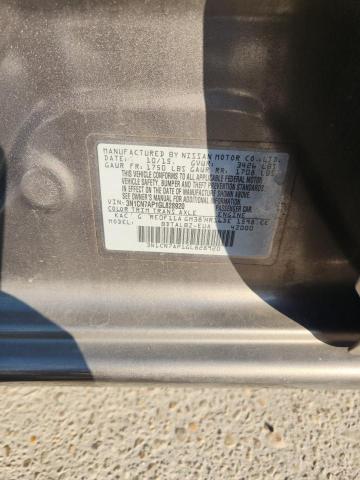 3N1CN7AP1GL828920 - 2016 NISSAN VERSA S GRAY photo 13