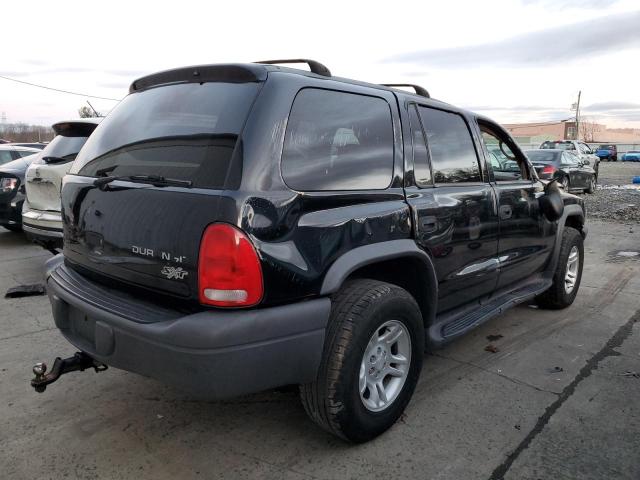 1D4HS38N83F557354 - 2003 DODGE DURANGO SPORT BLACK photo 3