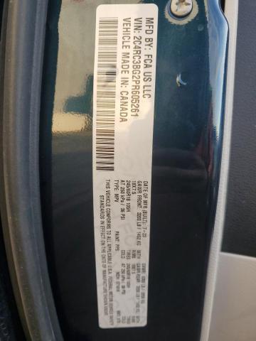 2C4RC3BG2PR605261 - 2023 CHRYSLER PACIFICA TOURING L BLUE photo 13