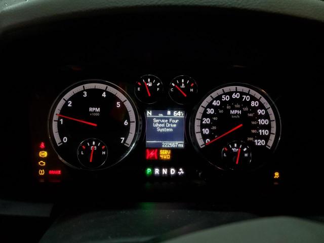 1D7RV1GT8BS619196 - 2011 DODGE RAM 1500 BLACK photo 9