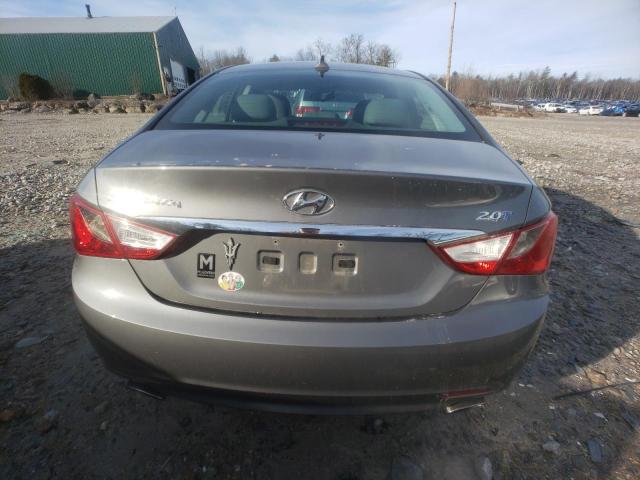 5NPEC4AB4DH767170 - 2013 HYUNDAI SONATA SE GRAY photo 6