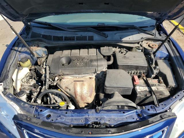 4T4BF3EK2BR110340 - 2011 TOYOTA CAMRY BASE Niebieski zdjęcie 11