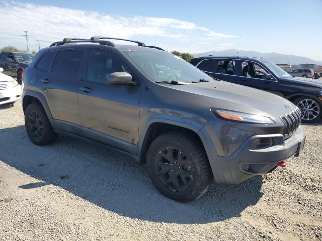 1C4PJMBS7EW214795 - 2014 JEEP CHEROKEE TRAILHAWK BLACK photo 4