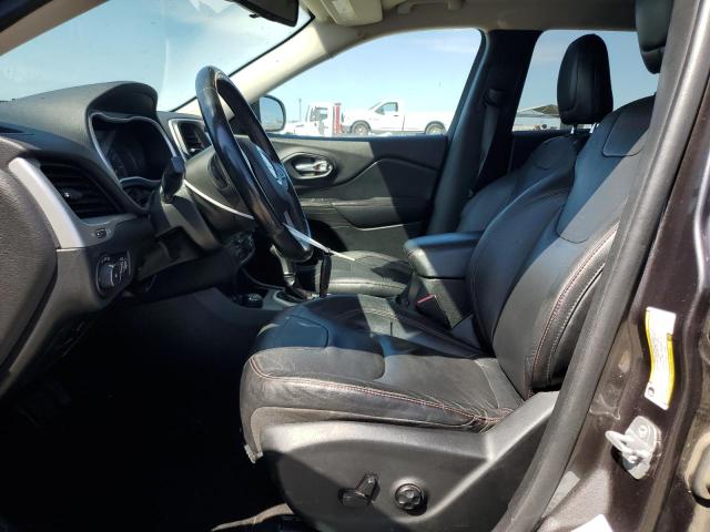 1C4PJMBS7EW214795 - 2014 JEEP CHEROKEE TRAILHAWK BLACK photo 7