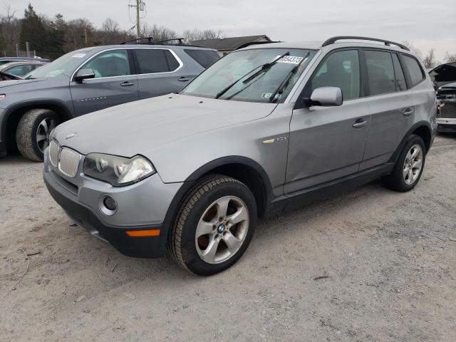 WBXPC93478WJ22181 - 2008 BMW X3 3.0SI SILVER photo 1