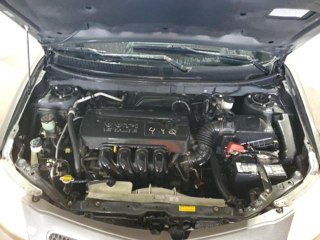 5Y2SL65868Z402162 - 2008 PONTIAC VIBE ნაცრისფერი ფოტო 11