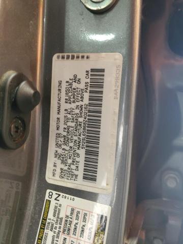 5Y2SL65868Z402162 - 2008 PONTIAC VIBE ნაცრისფერი ფოტო 12