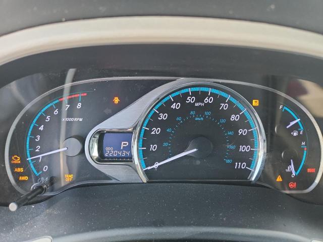 5TDDK3DC9CS048583 - 2012 TOYOTA SIENNA XLE Сұр фото 9