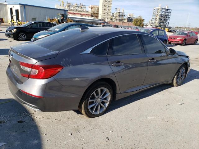 1HGCV1F18MA063112 - 2021 HONDA ACCORD LX GRAY photo 3