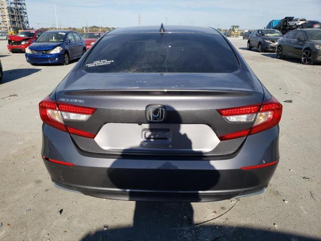 1HGCV1F18MA063112 - 2021 HONDA ACCORD LX GRAY photo 6