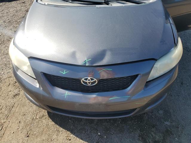 JTDBU4EE8A9101177 - 2010 TOYOTA COROLLA BASE 灰色 照片 11