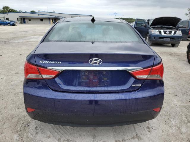 5NPEC4AC3EH947461 - 2014 HYUNDAI SONATA SE BLUE photo 6