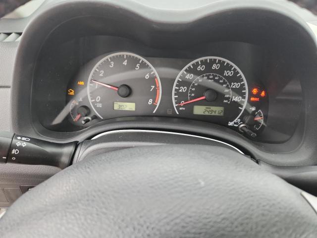 1NXBU40E09Z089280 - 2009 TOYOTA COROLLA BASE فضي صورة 9