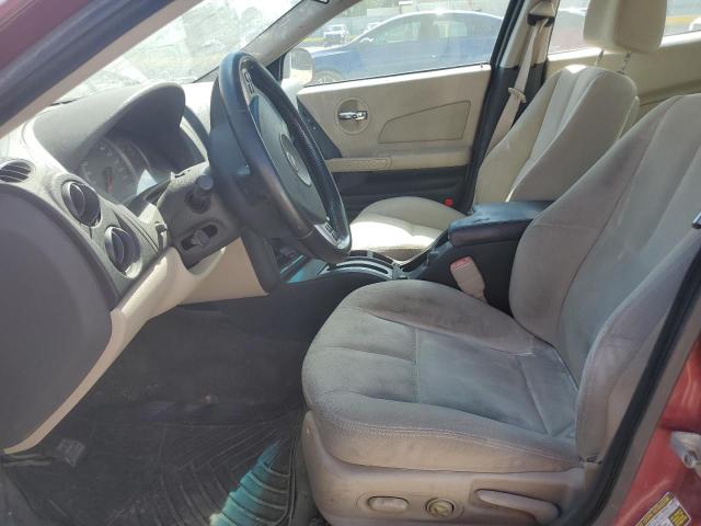 2G2WS522341357221 - 2004 PONTIAC GRAND PRIX GT2 მუქწითელი ფოტო 7