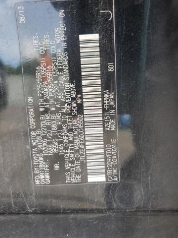 JTLZE4FE6DJ045502 - 2013 TOYOTA SCION XB Negro foto 13