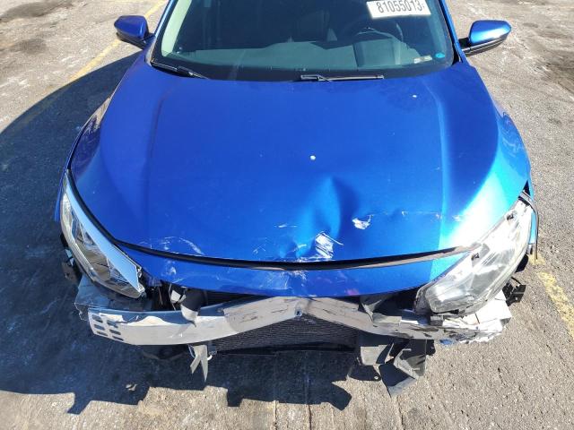 2HGFC2F79GH560317 - 2016 HONDA CIVIC EX BLUE photo 11