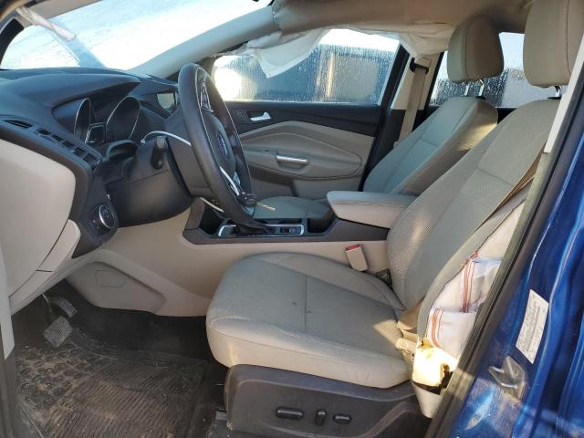 1FMCU9G98HUB90687 - 2017 FORD ESCAPE SE BLUE photo 7