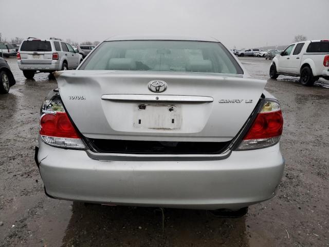 4T1BE32K15U059824 - 2005 TOYOTA CAMRY LE SILVER photo 6