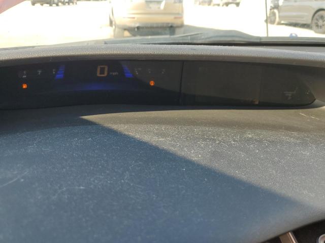 2HGFB2F51DH513117 - 2013 HONDA CIVIC LX BURGUNDY photo 9