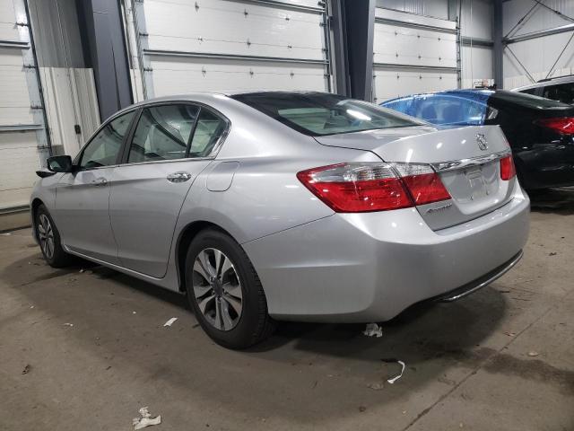 1HGCR2F30FA170945 - 2015 HONDA ACCORD LX SILVER photo 2