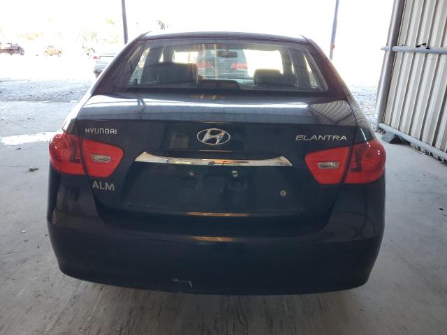 KMHDT4BD3AU097636 - 2010 HYUNDAI ELANTRA GLS BLACK photo 6