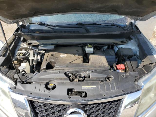 5N1AR2MM7GC629133 - 2016 NISSAN PATHFINDER S ვერცხლისფერი ფოტო 12