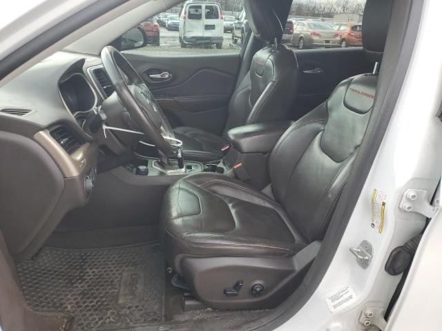 1C4PJMBS2EW211951 - 2014 JEEP CHEROKEE TRAILHAWK WHITE photo 7