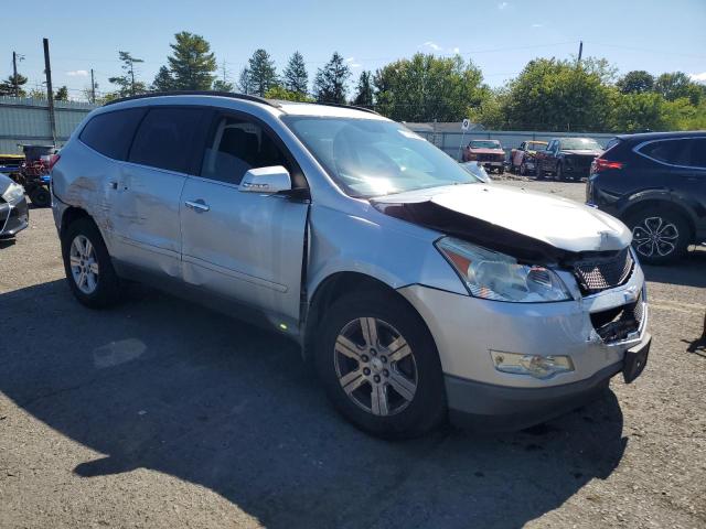 1GNKRGED4CJ322634 - 2012 CHEVROLET TRAVERSE LT 银色 照片 4