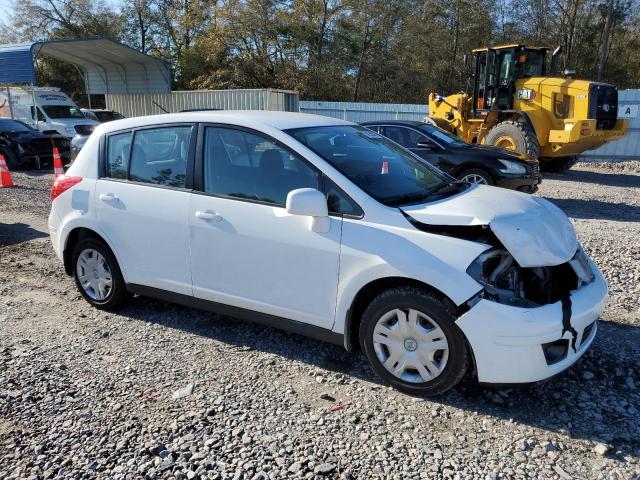 3N1BC1CP9CK299678 - 2012 NISSAN VERSA S WHITE photo 4