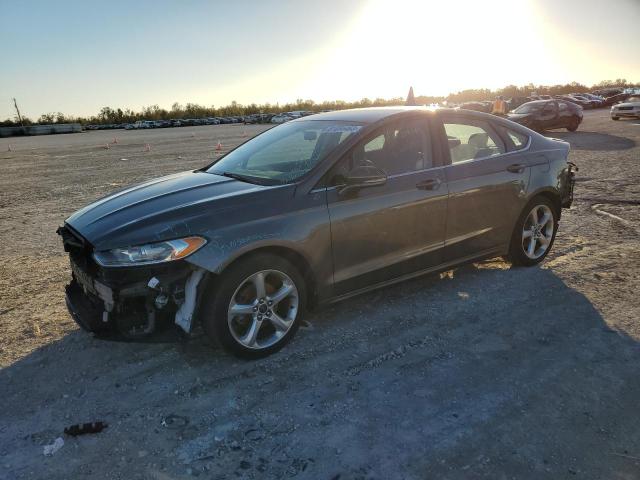 1FA6P0H7XE5367902 - 2014 FORD FUSION SE GRAY photo 1