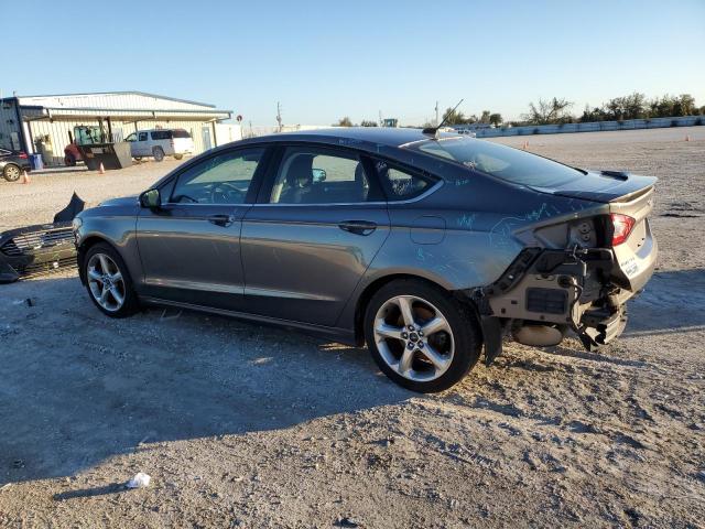 1FA6P0H7XE5367902 - 2014 FORD FUSION SE GRAY photo 2