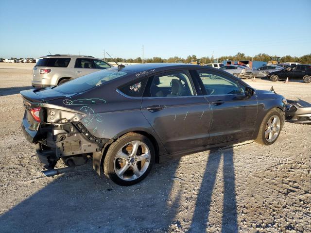 1FA6P0H7XE5367902 - 2014 FORD FUSION SE GRAY photo 3