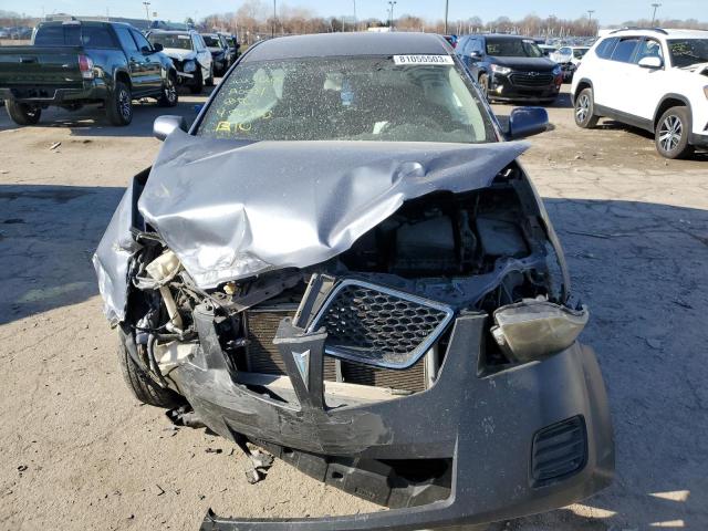 5Y2SP67089Z450923 - 2009 PONTIAC VIBE BLUE photo 5