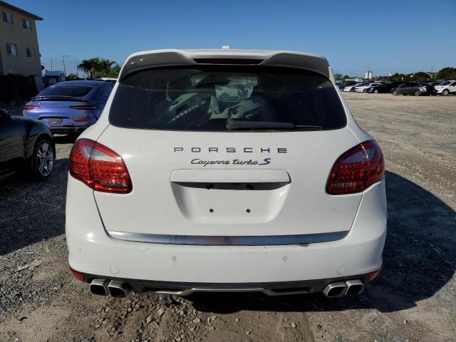 WP1AC2A22ELA85547 - 2014 PORSCHE CAYENNE TURBO WHITE photo 6