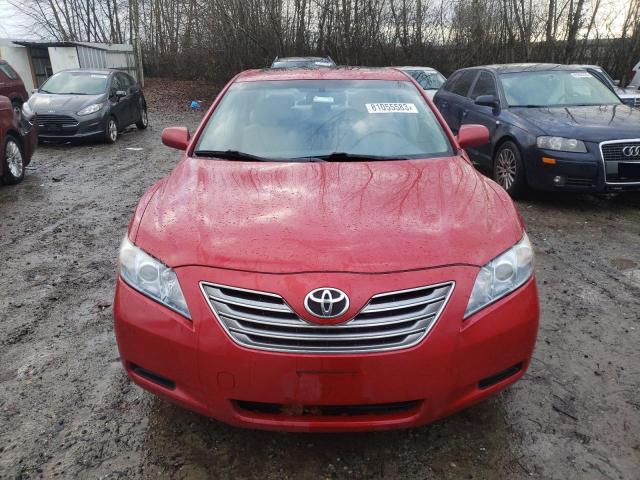 JTNBB46KX73041534 - 2007 TOYOTA CAMRY HYBRID RED photo 5