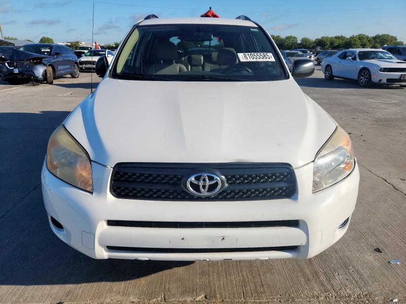 JTMZD33V286055496 - 2008 TOYOTA RAV4 WHITE photo 5