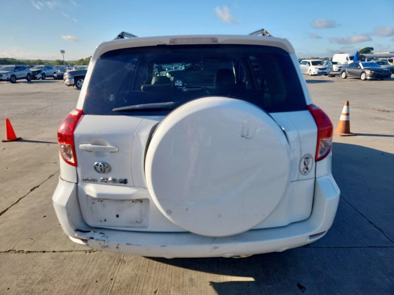 JTMZD33V286055496 - 2008 TOYOTA RAV4 WHITE photo 6