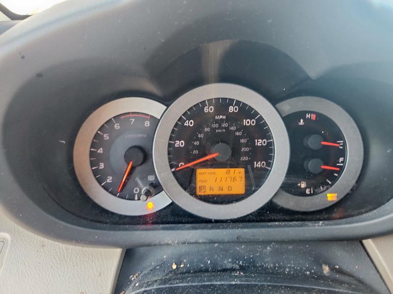 JTMZD33V286055496 - 2008 TOYOTA RAV4 WHITE photo 9